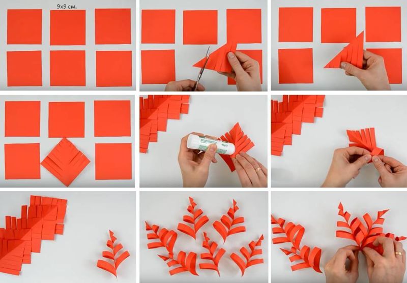 Как сделать объемную снежинку из бумаги: пошаговая инструкция