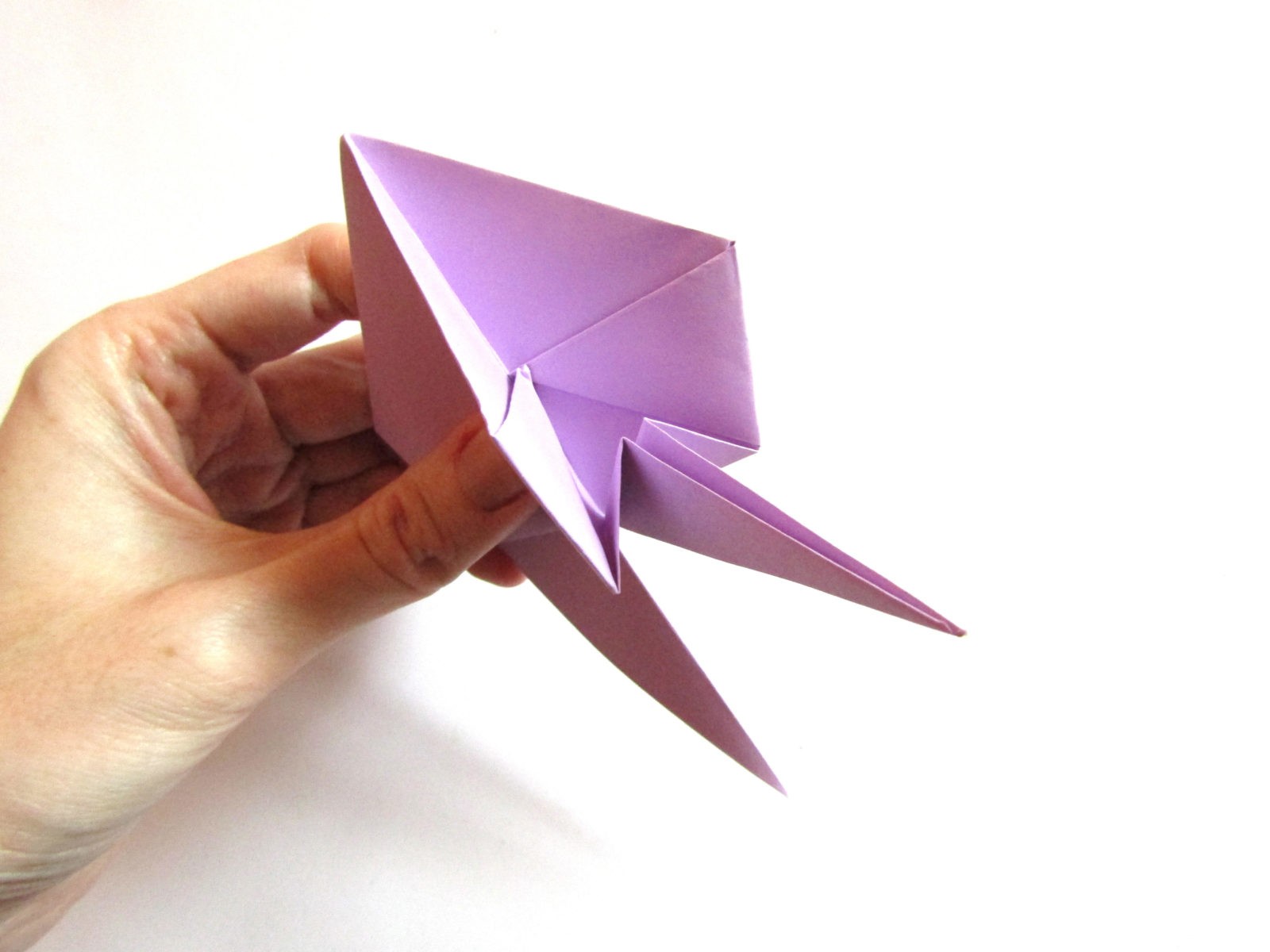 Оригами улитка из бумаги - 16