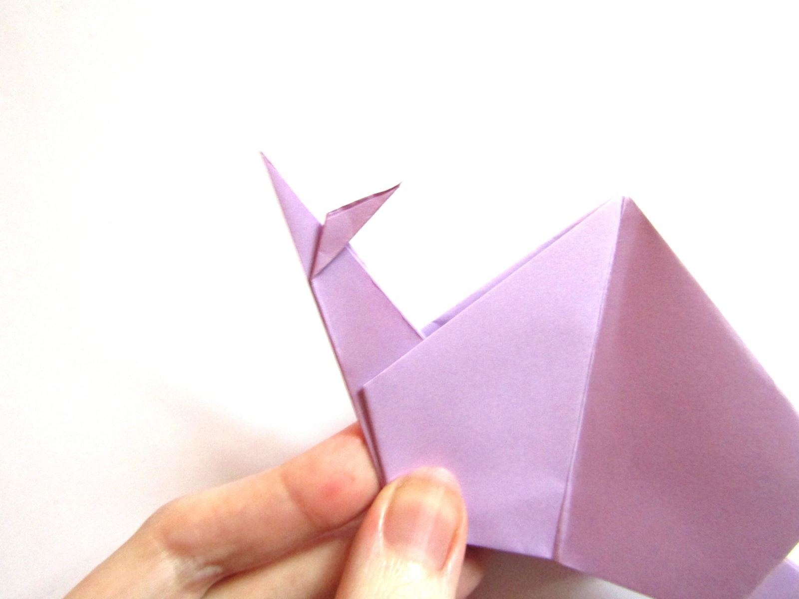 Оригами улитка из бумаги - 20